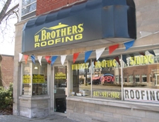 W Brothers Roofing Logo
