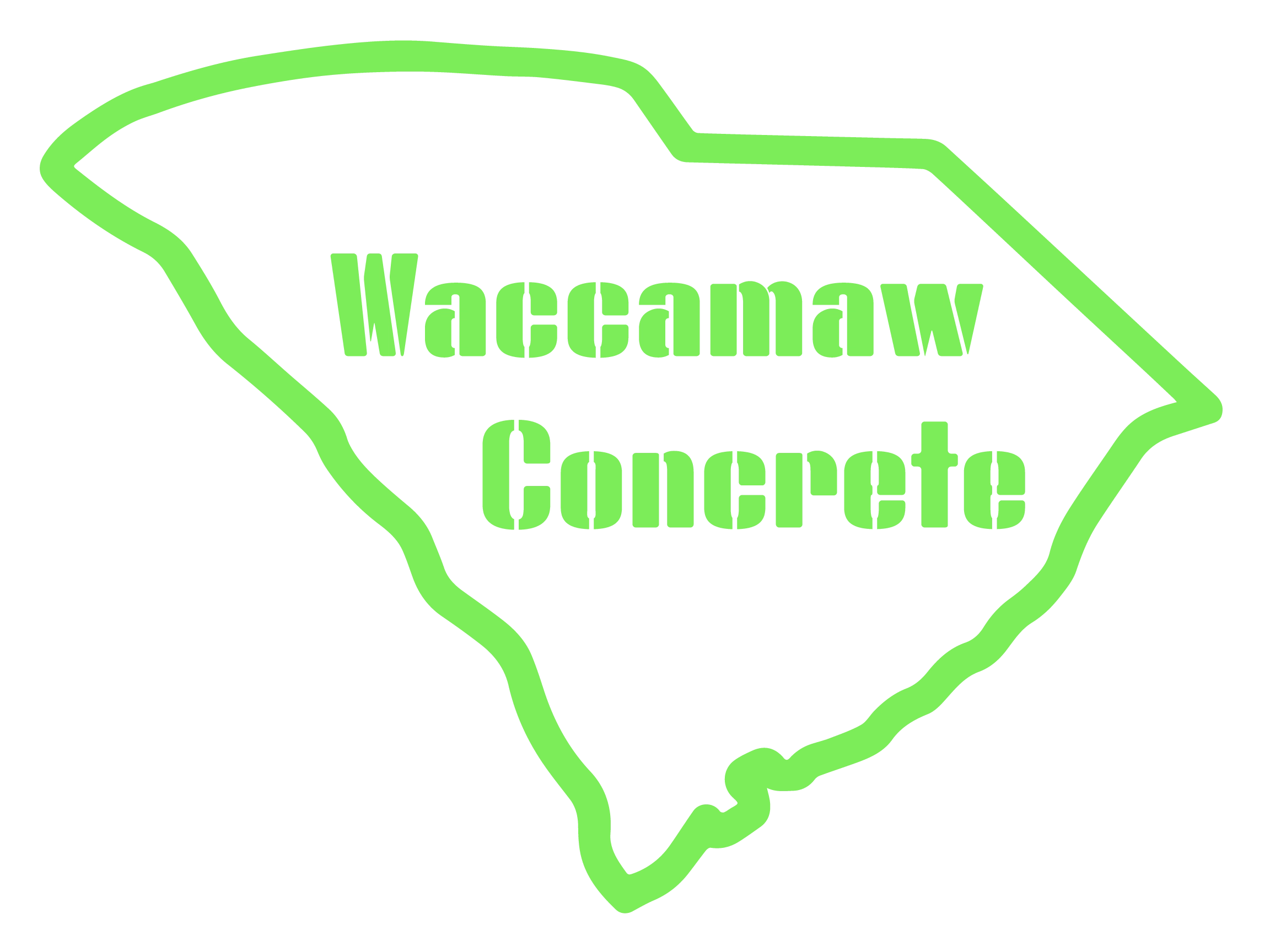 Waccamaw Concrete Logo