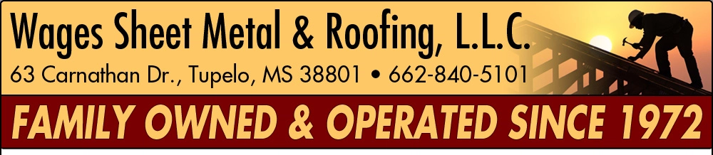 Wages Sheet Metal & Roofing Logo