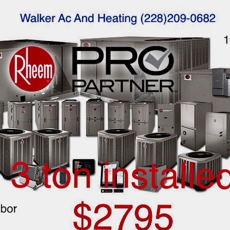 Walker Ac and Heating Logo