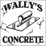 Wally's Concrete INC Logo