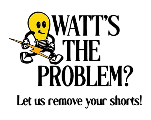 Watt's the Problem? Logo