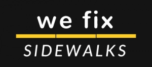 We Fix Sidewalks LLC Logo