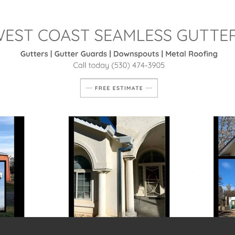 West Coast Seamless Gutters Logo