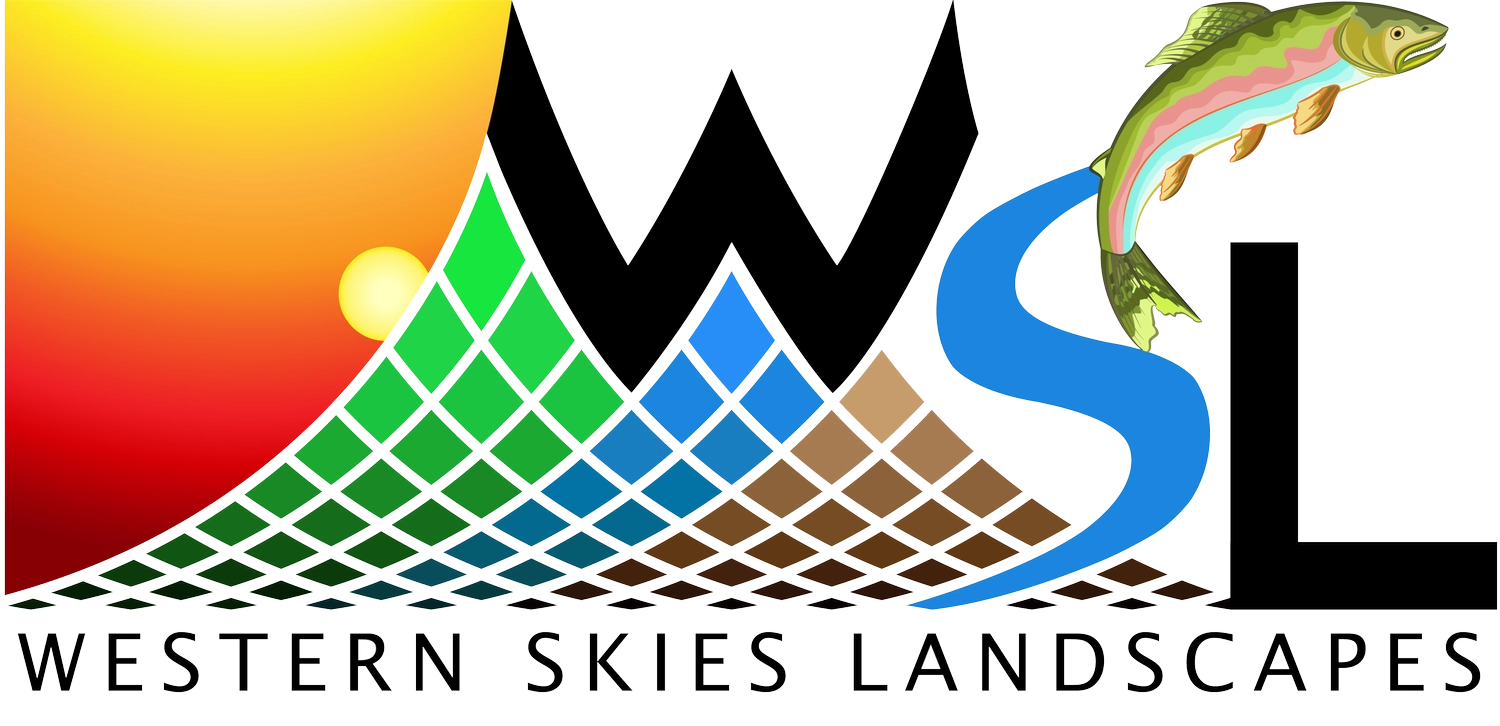 Western Skies Landscapes Logo