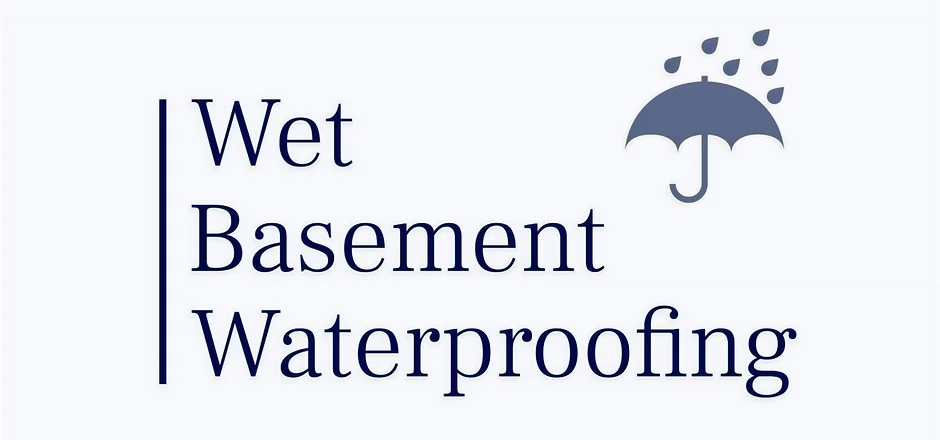 Wet Basement Waterproofing Logo