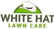 White Hat Lawn Care Logo