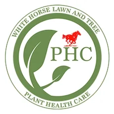 White Horse Lawn and Tree Logo