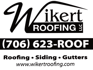 Wikert Roofing Siding & Seamless Gutters Logo