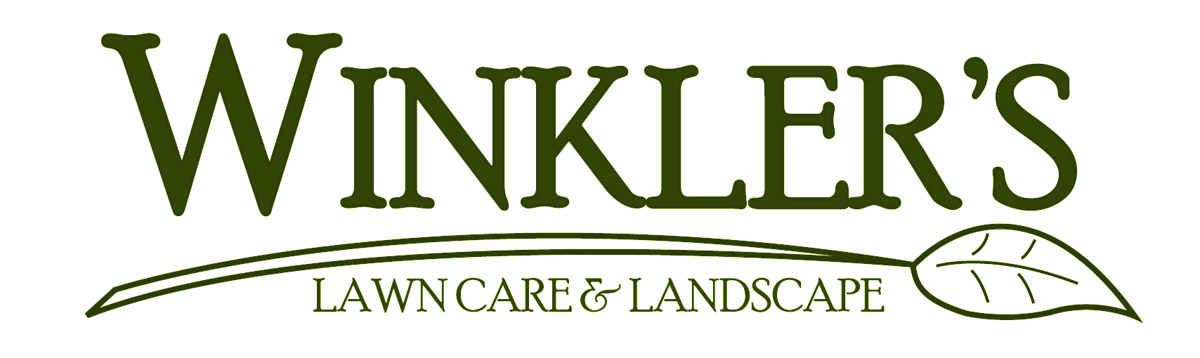 Winkler's Lawn Care & Landscape Logo