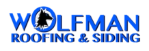 Wolfman Roofing & Siding Logo
