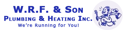 W.R.F. & Son Plumbing & Heating Logo