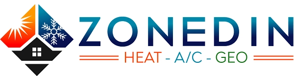 Zoned In - Heat - A/C - GEO Logo