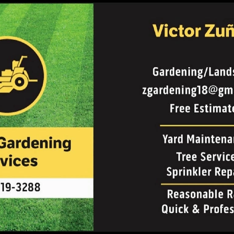 Zuniga Gardening Service Logo